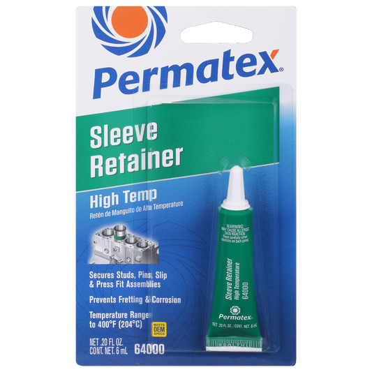 PERMATEX 64000 - High Temperature Sleeve Retainer (6 ml)