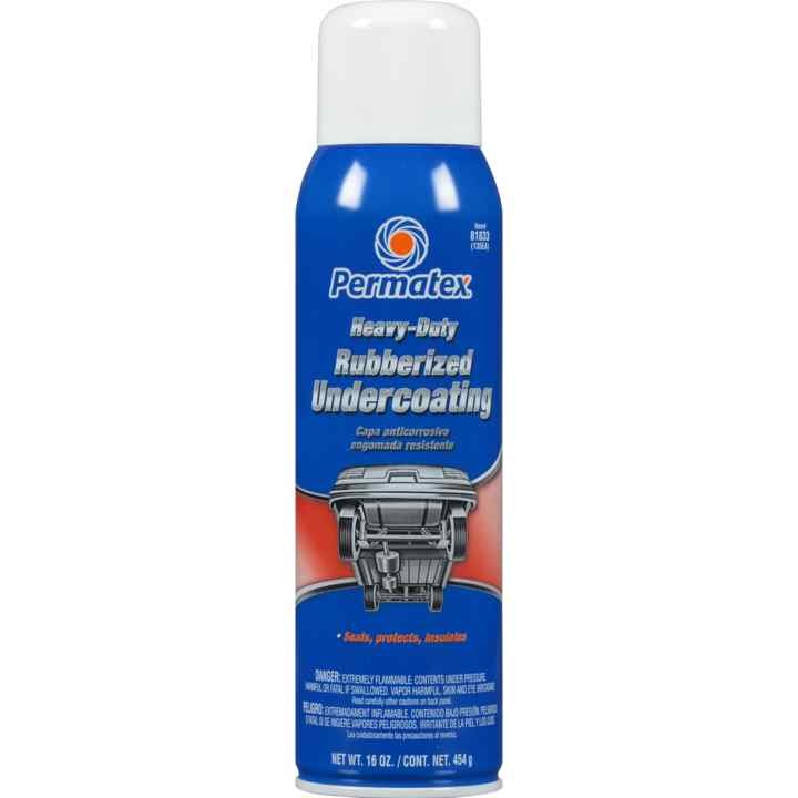 Permatex 81833 Heavy Duty Rubberized Undercoating (16oz.) Net Aerosol Can