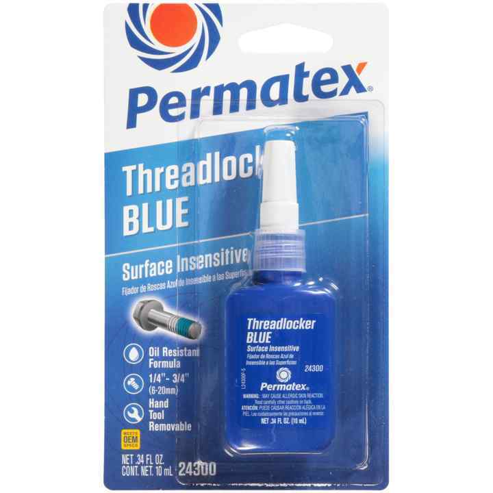 Permatex 24300 - Surface Insensitive Threadlocker Blue (10 ml)