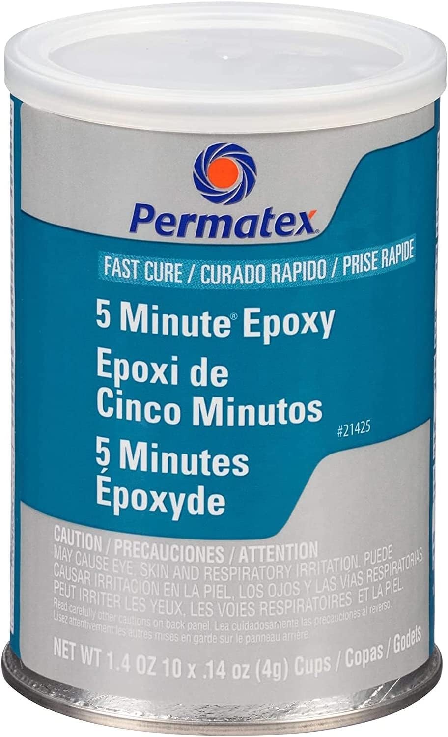 Permatex 21425 Fast Cure Epoxy pre-measured Cups
