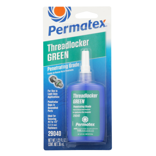 Permatex 29040 Penetrating Grade Threadlocker Green, 36 ML