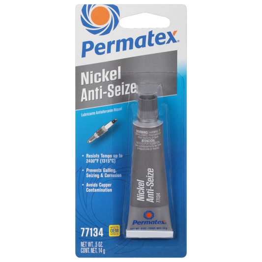 Permatex 77134 Nickel Anti Seize Lubricant, 0.5 OZ Tube