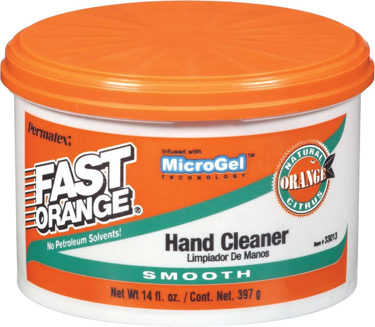 Permatex 33013 Fast Orange Smooth Cream Hand Cleaner 14 oz.