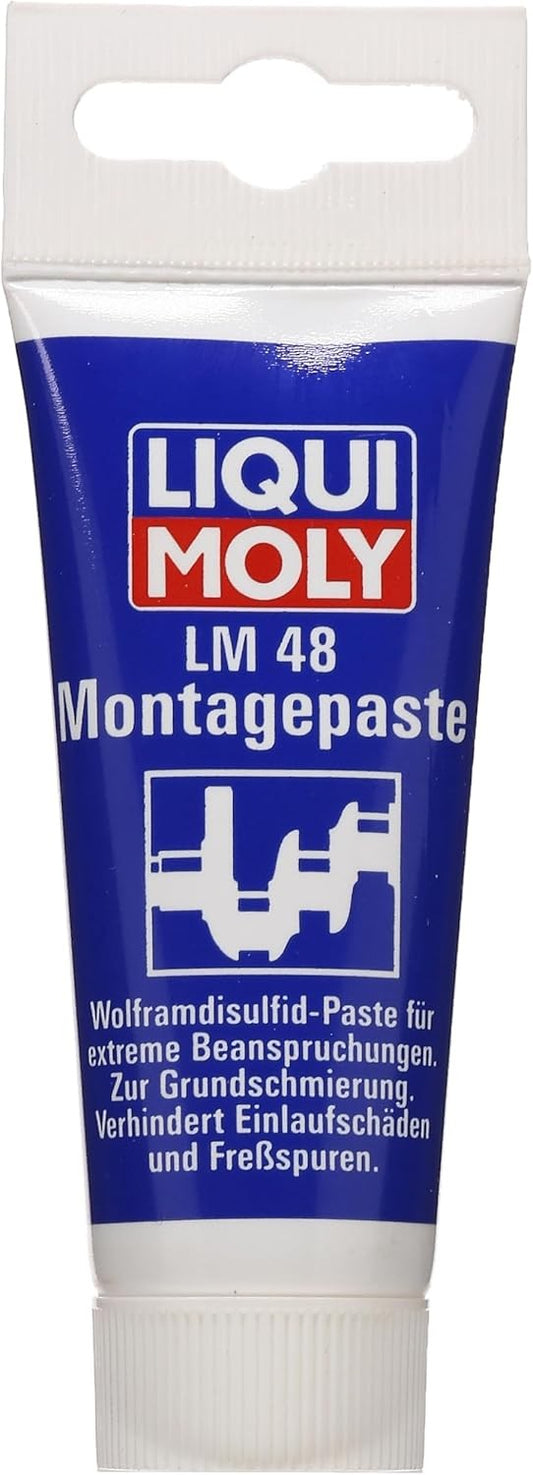 LIQUI MOLY 20216 LM 48 Montagepaste Engine Assembly Lubricant (50g. Tube)
