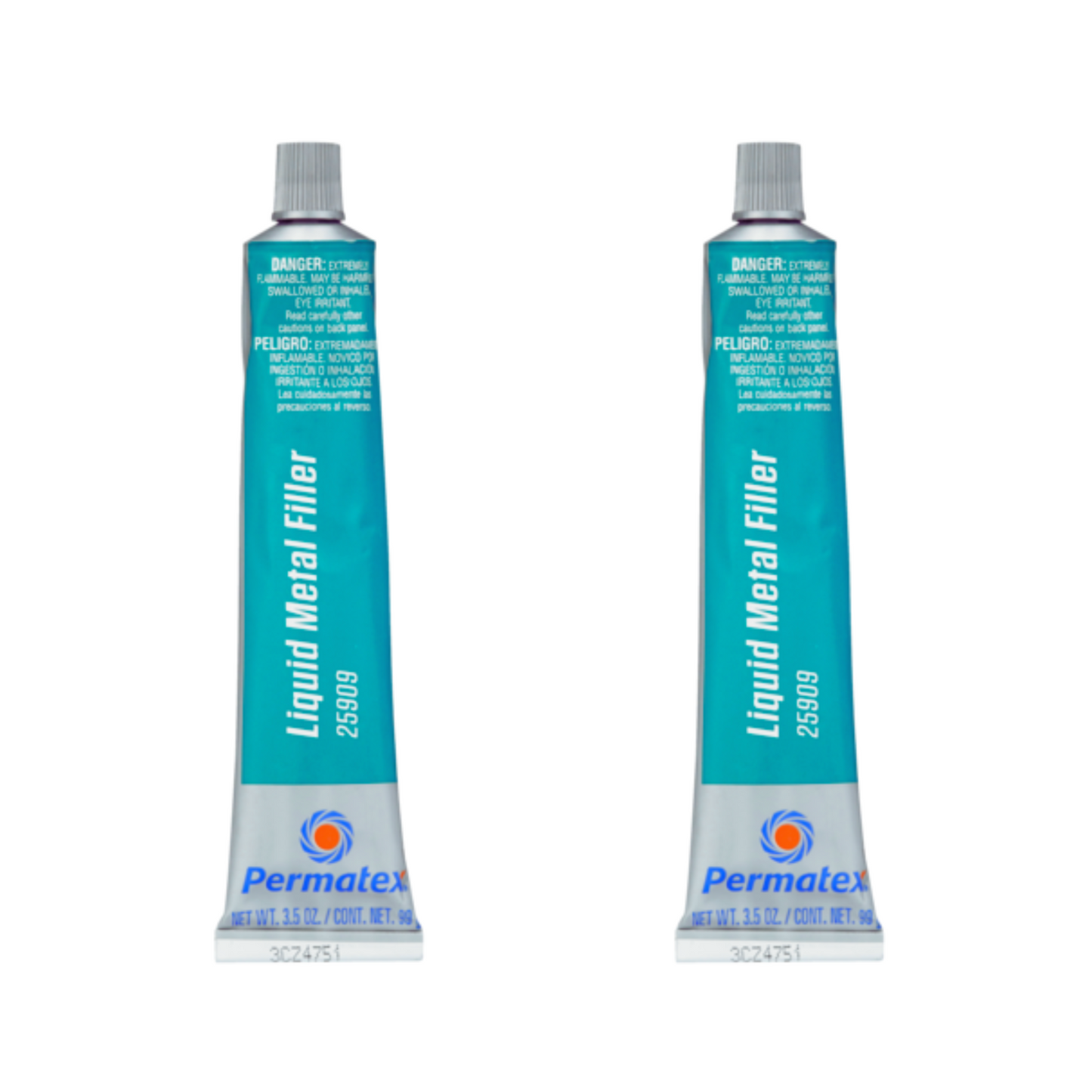 Permatex 25909 Liquid Metal Filler 3.5 oz
