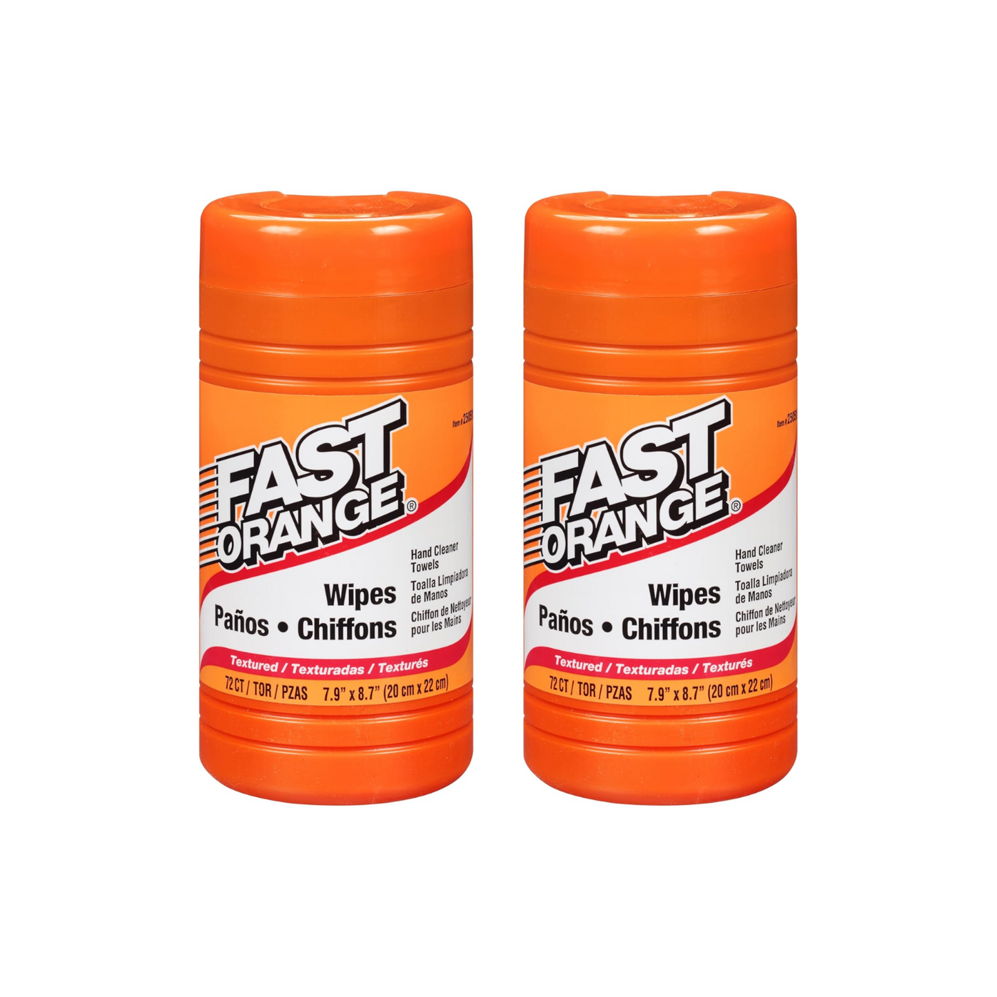 Permatex 25051 Fast Orange Hand Cleaner Wipe - 72 Count