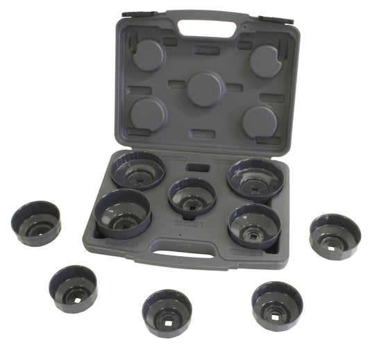 Lisle Tools 61450 H.D. End Cap Wrench Set, 10pc.