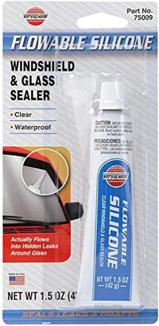 Permatex 75009 Versachem Flowable Windshield Silicone - 1.5 oz.