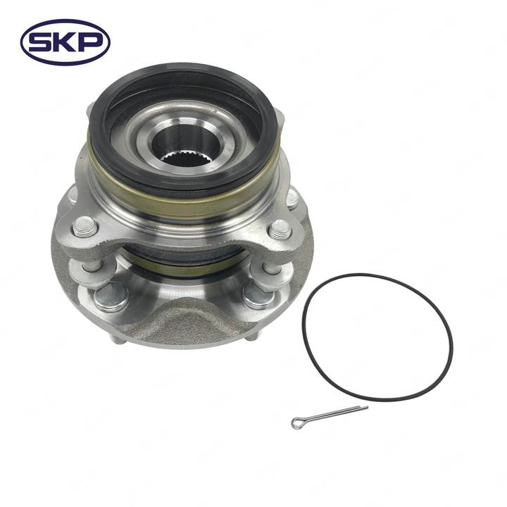 Back View of Front Left Wheel Bearing and Hub Assembly SKYWARD SK950002