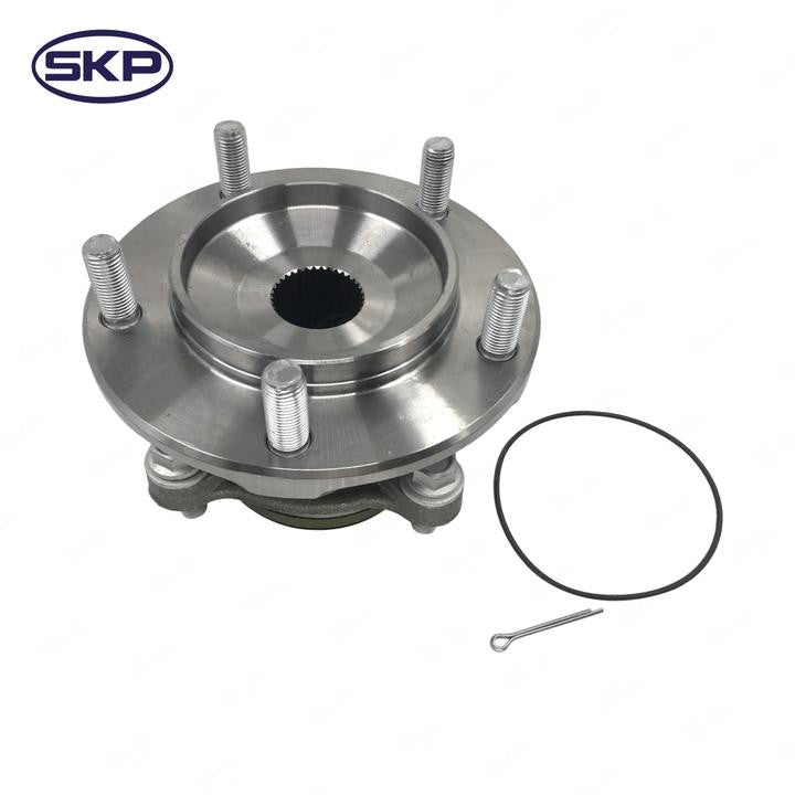 Front View of Front Left Wheel Bearing and Hub Assembly SKYWARD SK950002