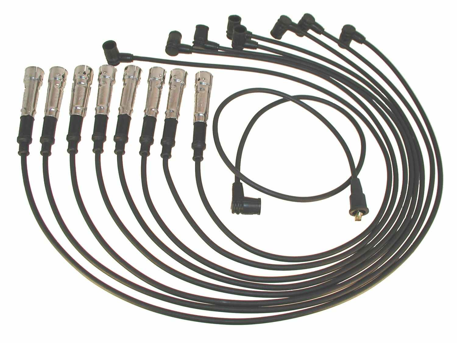 Front View of Spark Plug Wire Set BREMI 113D/8