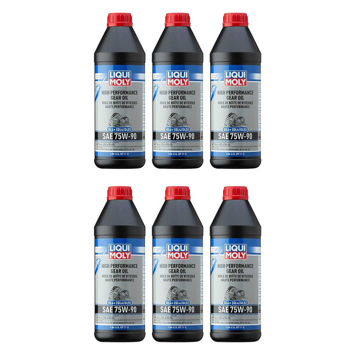 High Performance Gear Oil GL4+ (SAE 75W-90) Liqui Moly 20012