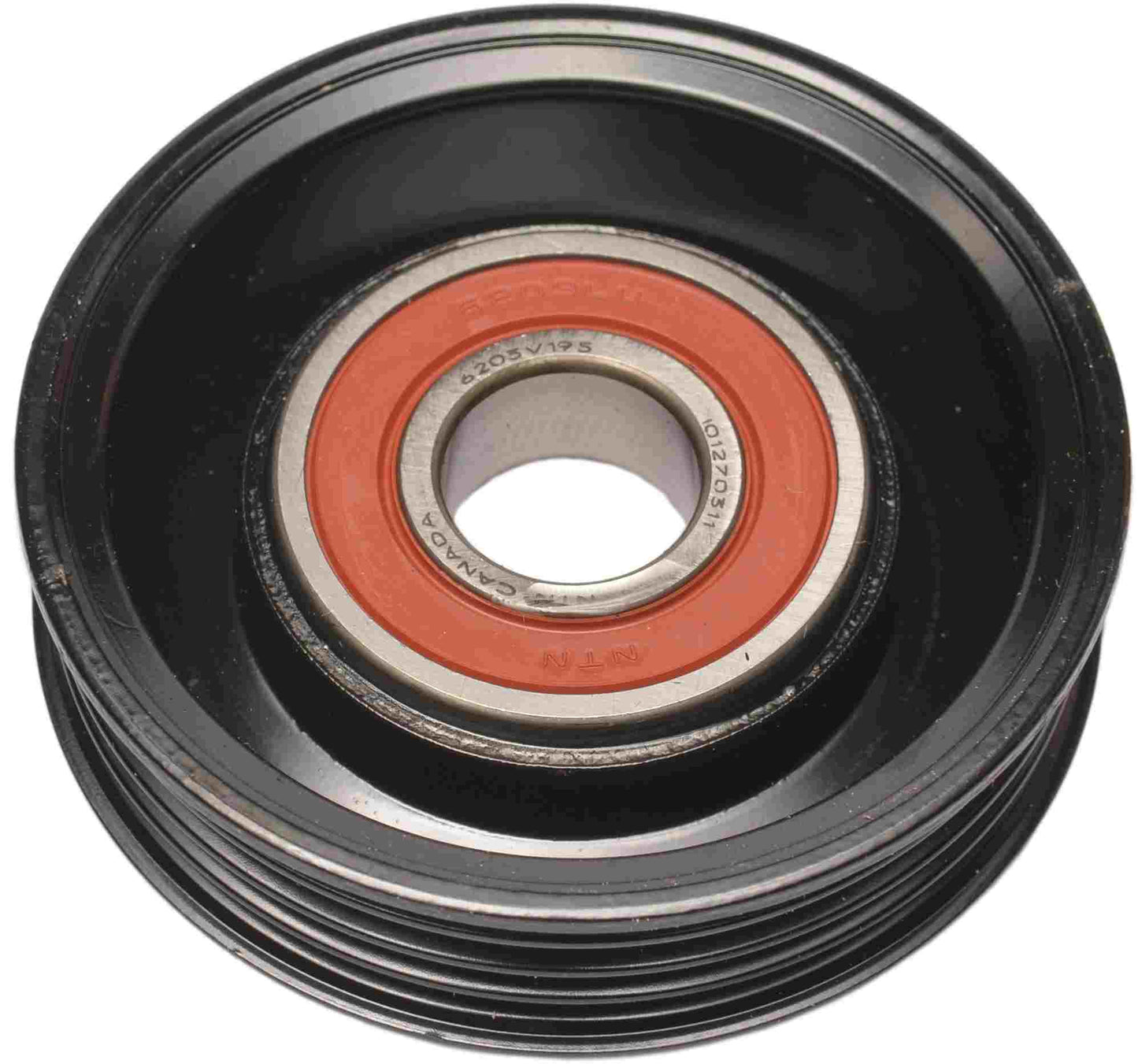 Top View of Accessory Drive Belt Idler Pulley CONTITECH 49029