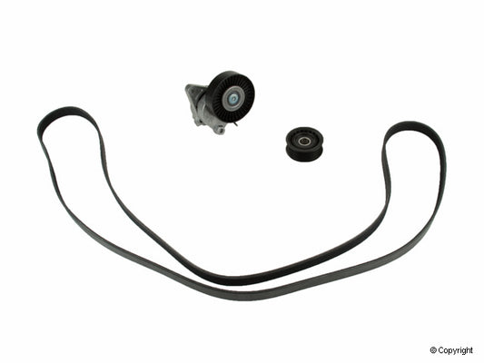 Top View of Serpentine Belt Drive Component Kit CONTITECH ADK0034P