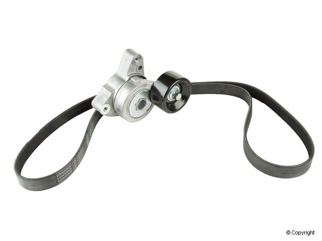 Top View of Serpentine Belt Drive Component Kit CONTITECH ADK0044P