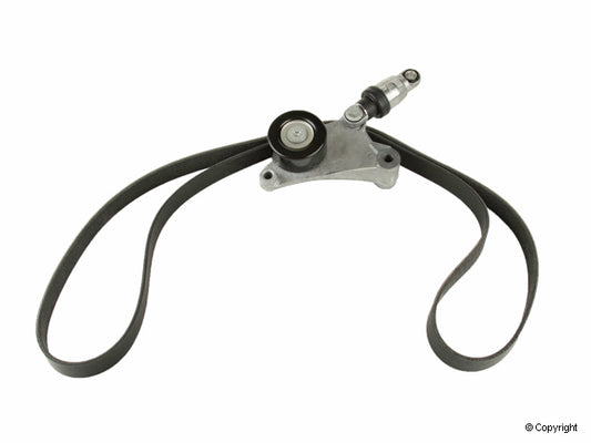 Top View of Serpentine Belt Drive Component Kit CONTITECH ADK0049P