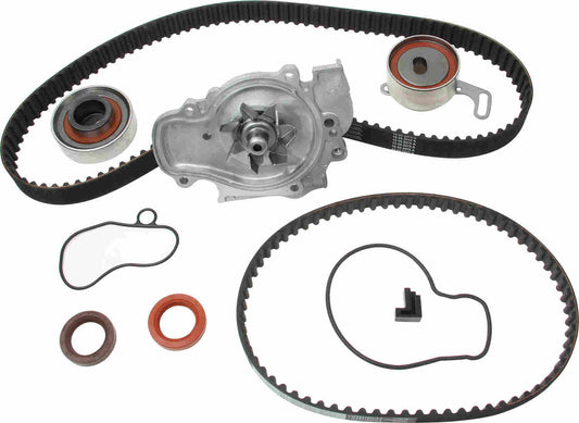 Angle View of Engine Timing Belt Kit with Water Pump CONTITECH PP186-187LK1