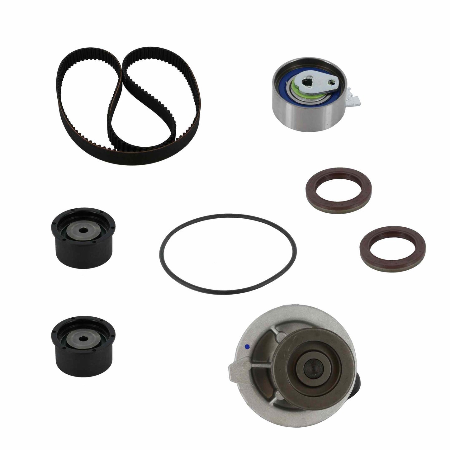 Front View of Engine Timing Belt Kit with Water Pump CONTITECH PP309LK1