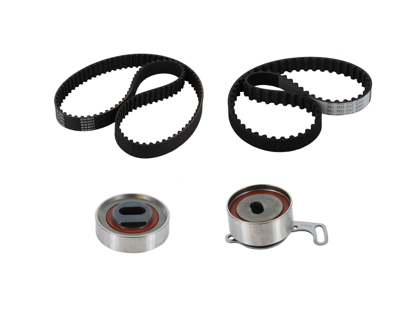 Front View of Engine Timing Belt Kit CONTITECH TB186-187K1