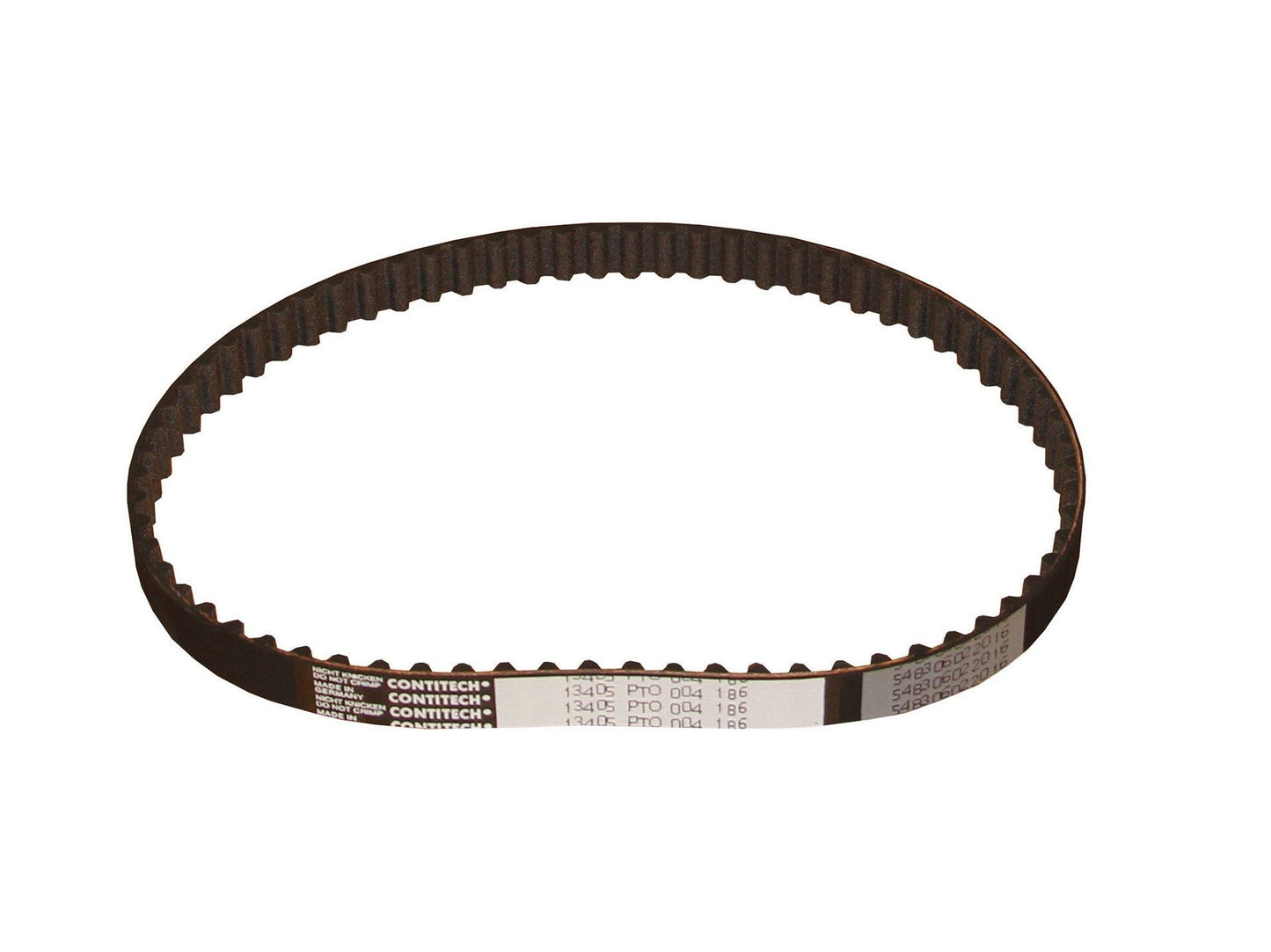 Front View of Engine Timing Belt CONTITECH TB186