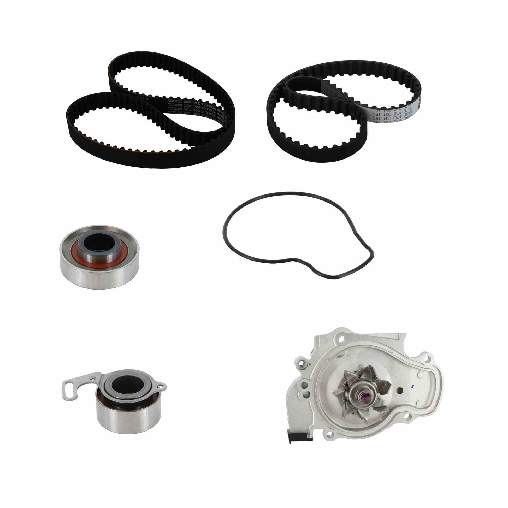 Back View of Engine Timing Belt Kit with Water Pump CONTITECH TB244-186LK1