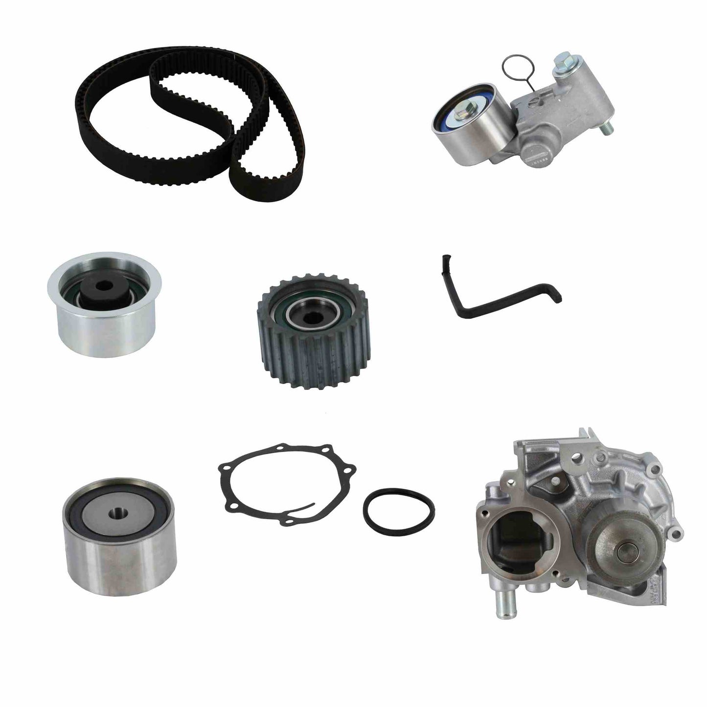 Front View of Engine Timing Belt Kit with Water Pump CONTITECH TB304LK4