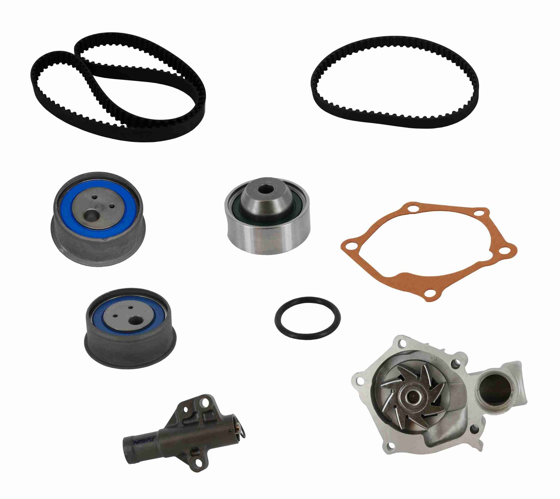 Back View of Engine Timing Belt Kit with Water Pump CONTITECH TB340-341LK1