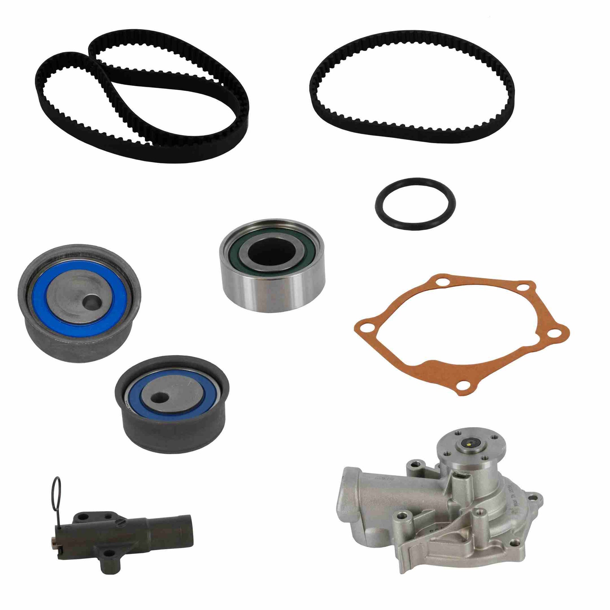 Front View of Engine Timing Belt Kit with Water Pump CONTITECH TB340-341LK1