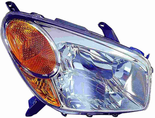 Front View of Left Headlight Lens Housing DEPO 312-1176L-UC