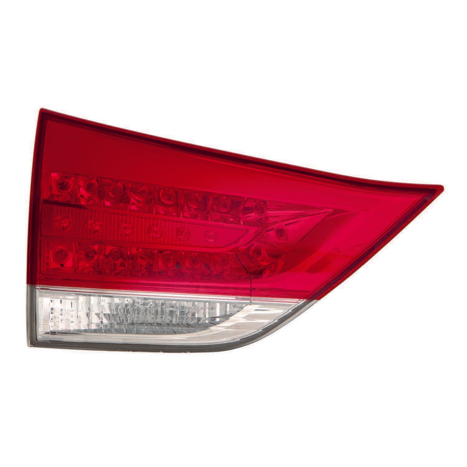 Front View of Left Tail Light Assembly DEPO 312-1318L-AS