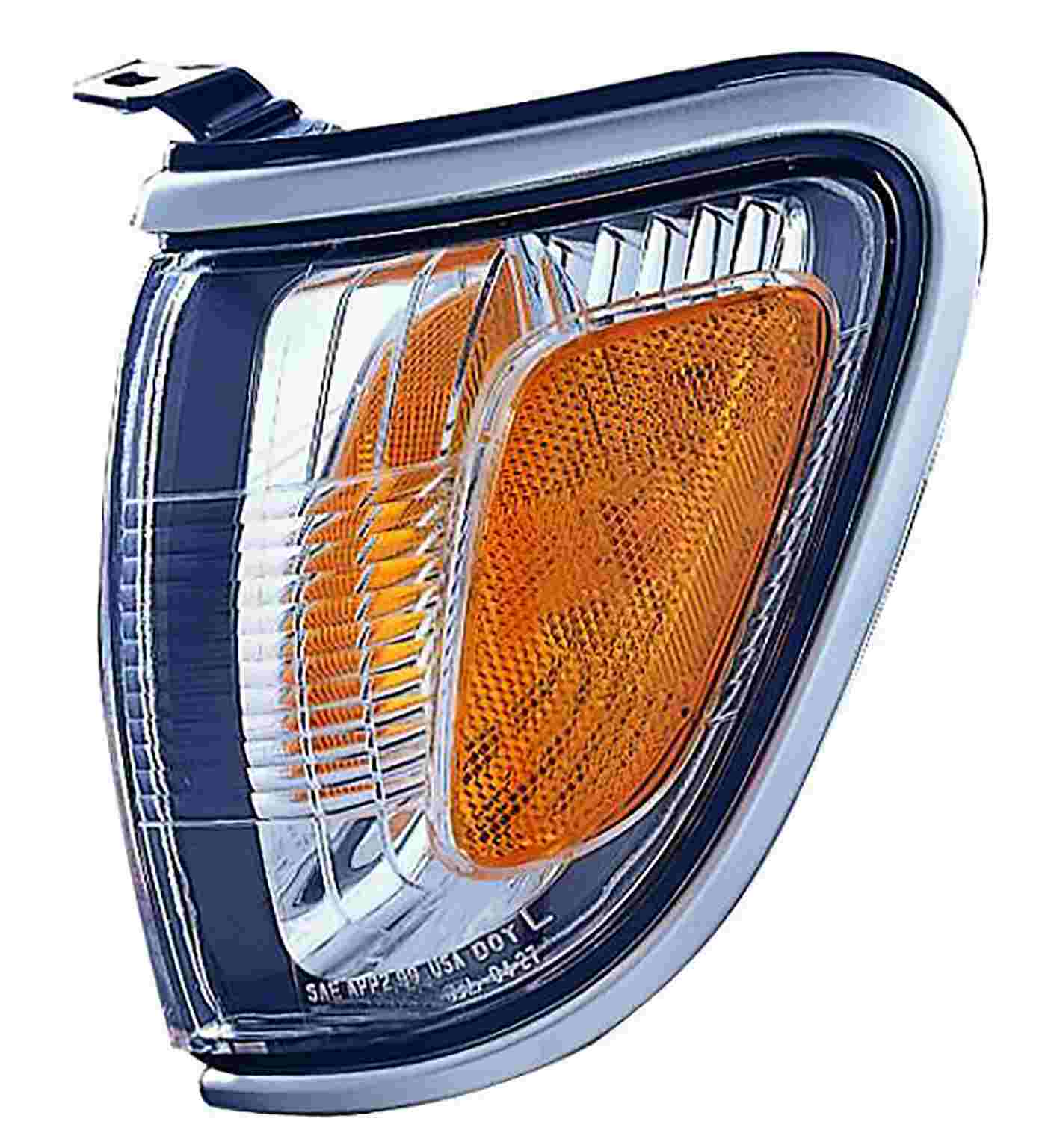 Front View of Left Parking Light Assembly DEPO 312-1547L-AS9