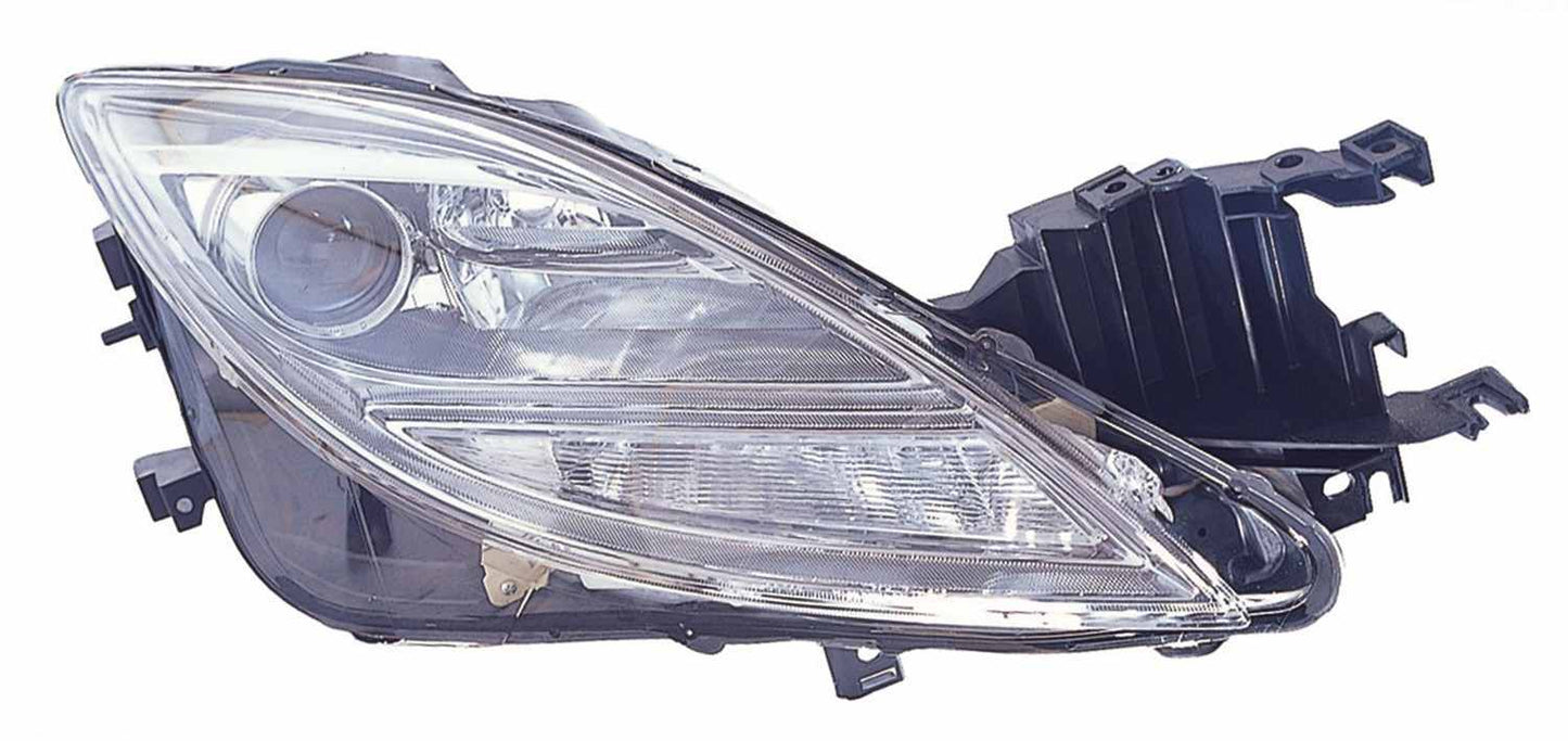 Front View of Right Headlight Lens Housing DEPO 316-1138R-US7