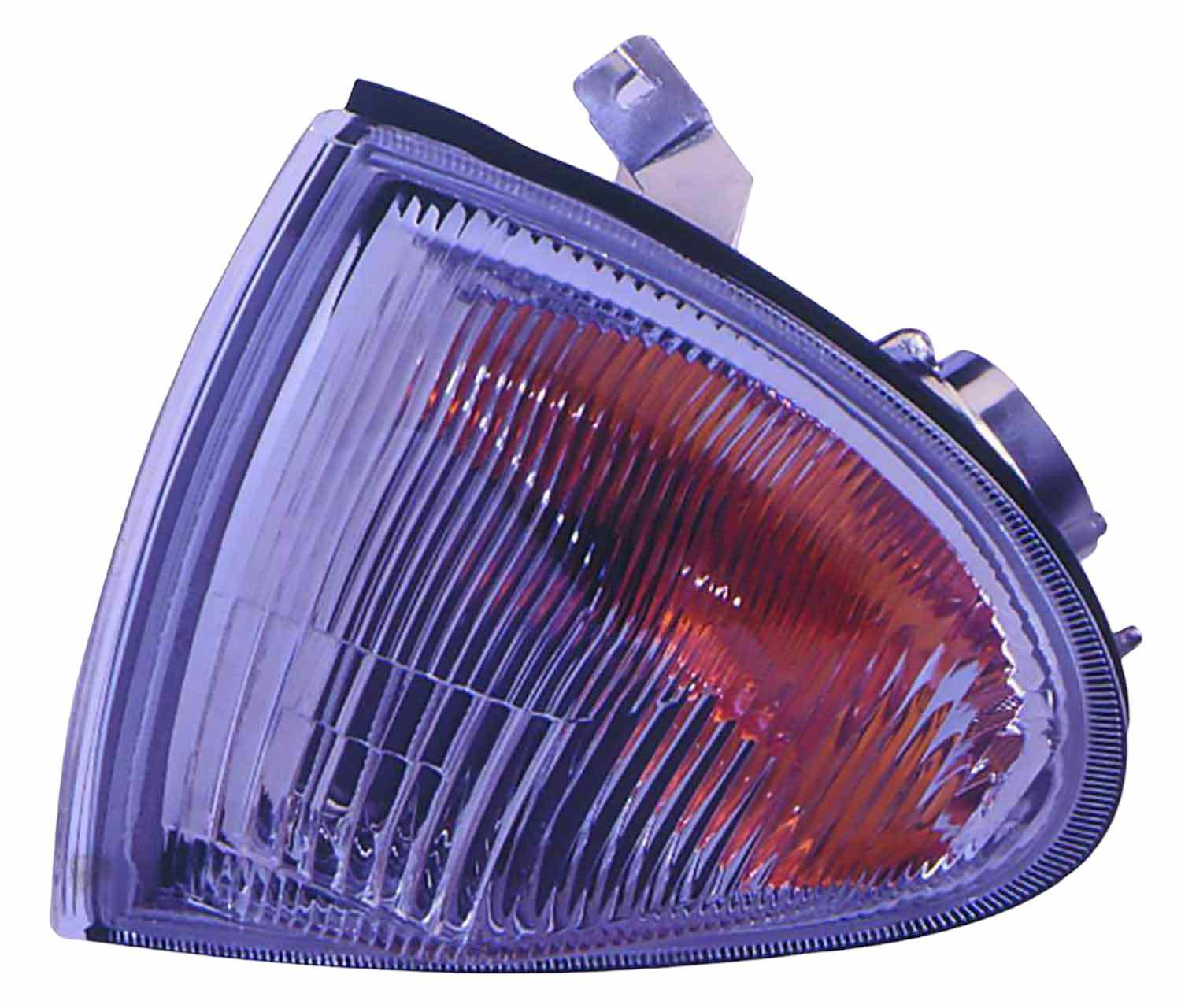 Front View of Front Left Turn Signal Light DEPO 317-1515L-AS