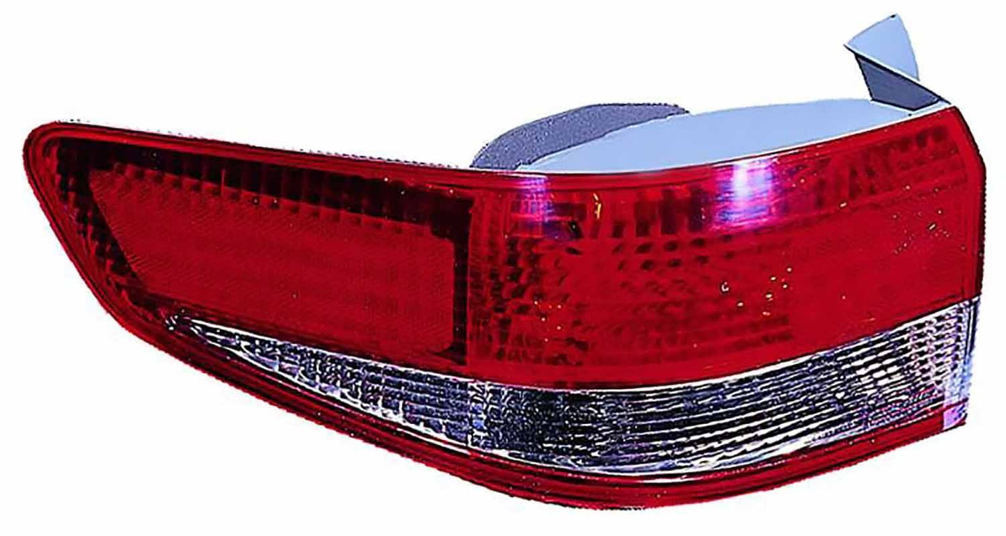 Front View of Left Tail Light Assembly DEPO 317-1949L-US