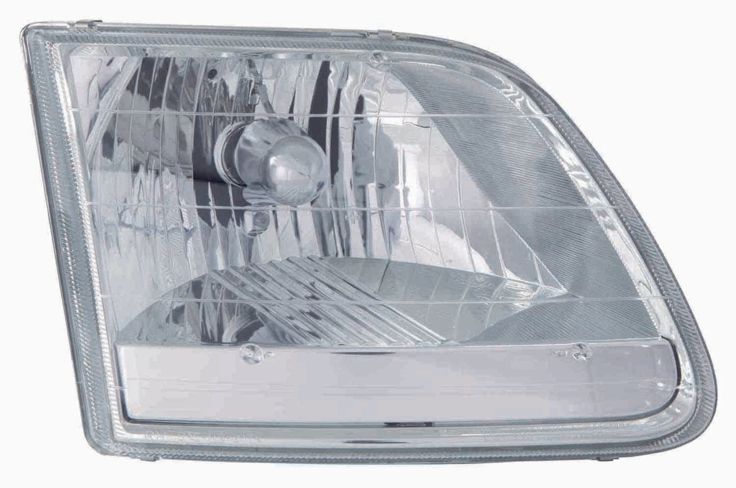 Front View of Left Headlight Assembly DEPO 330-1151L-AS