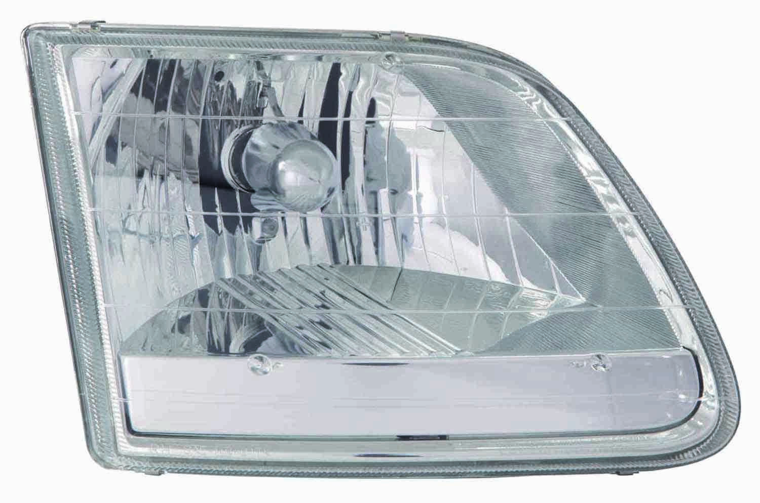 Front View of Left Headlight Assembly DEPO 330-1151L-AS