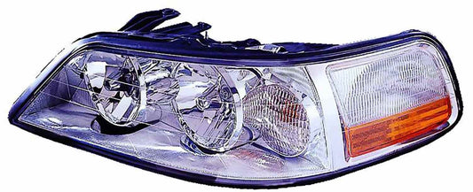 Front View of Left Headlight Assembly DEPO 331-1187L-ASN