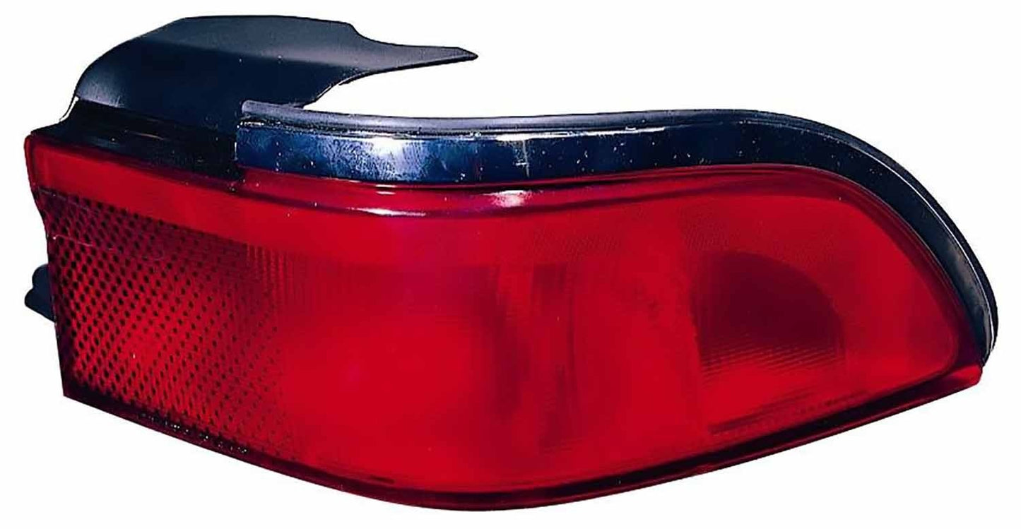 Front View of Left Tail Light Assembly DEPO 331-1940L-US