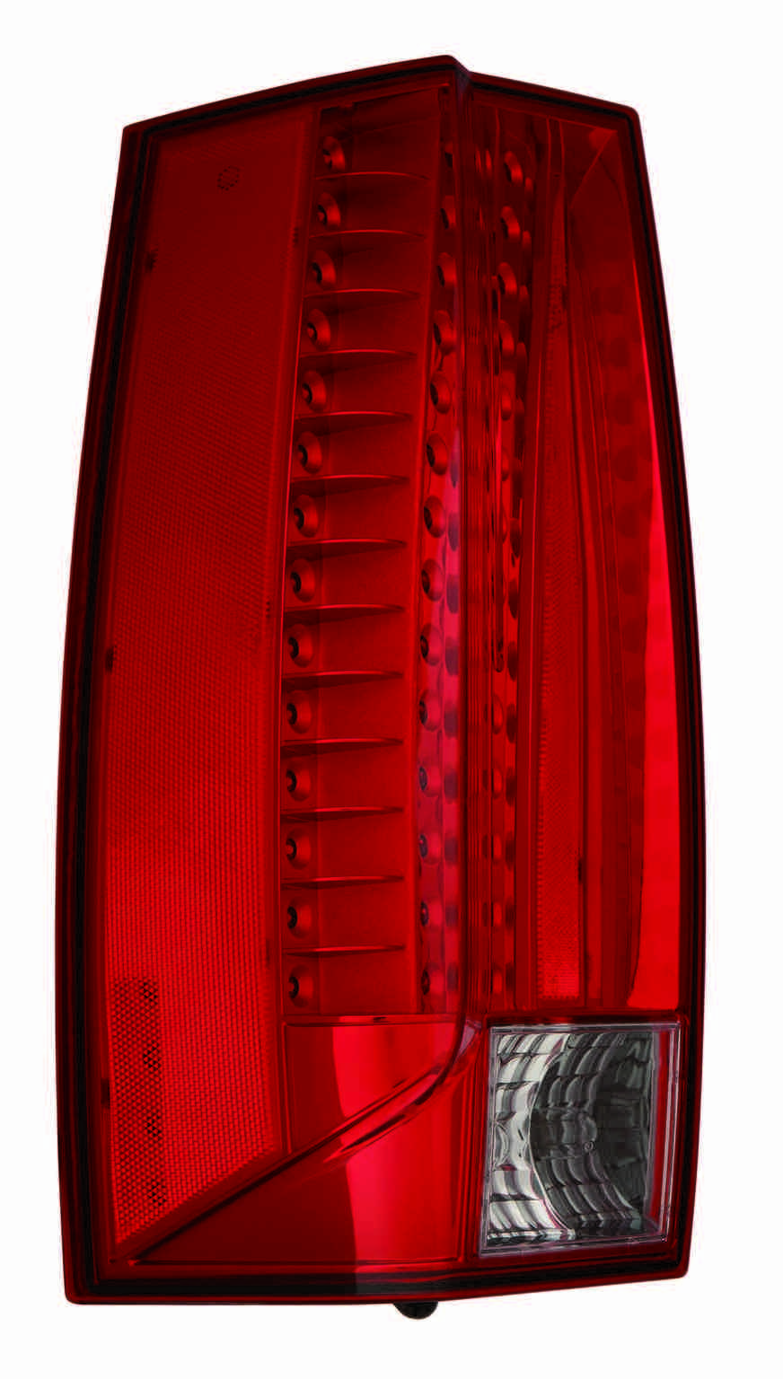 Front View of Left Tail Light Assembly DEPO 332-1950L-AS