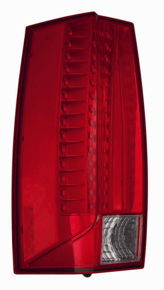 Front View of Left Tail Light Assembly DEPO 332-1950L-AS