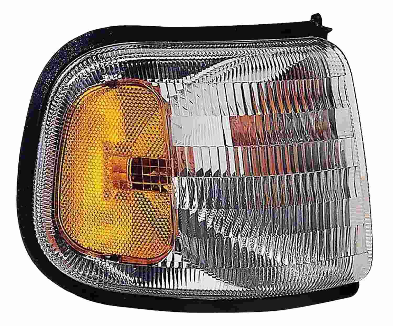 Front View of Right Parking Light Assembly DEPO 333-1518R-US