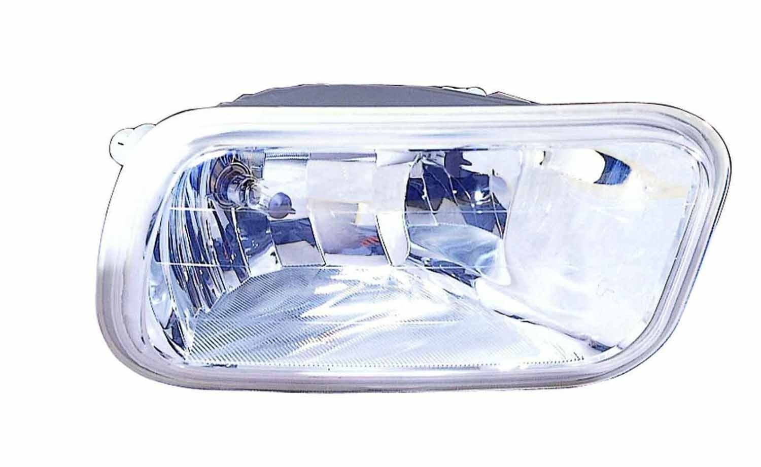 Front View of Left Fog Light Lens / Housing DEPO 334-2015L-AQ