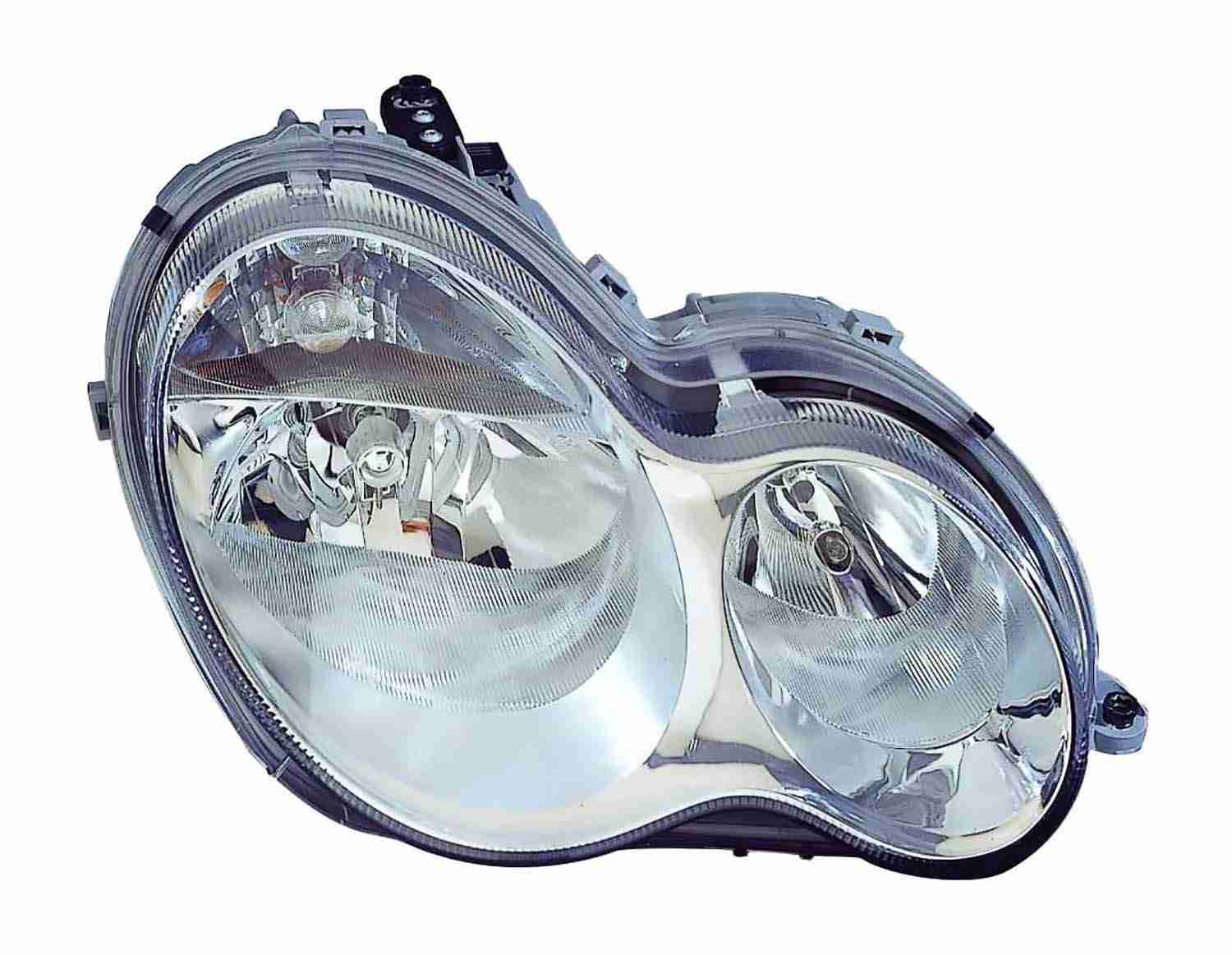 Front View of Interior Light Bulb Housing DEPO 340-1121L-AS