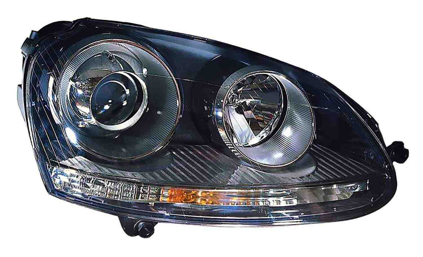 Front View of Interior Light Bulb Housing DEPO 341-1124R-USH3