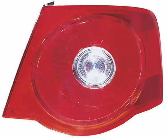 Front View of Left Tail Light Assembly DEPO 341-1923L-AC6