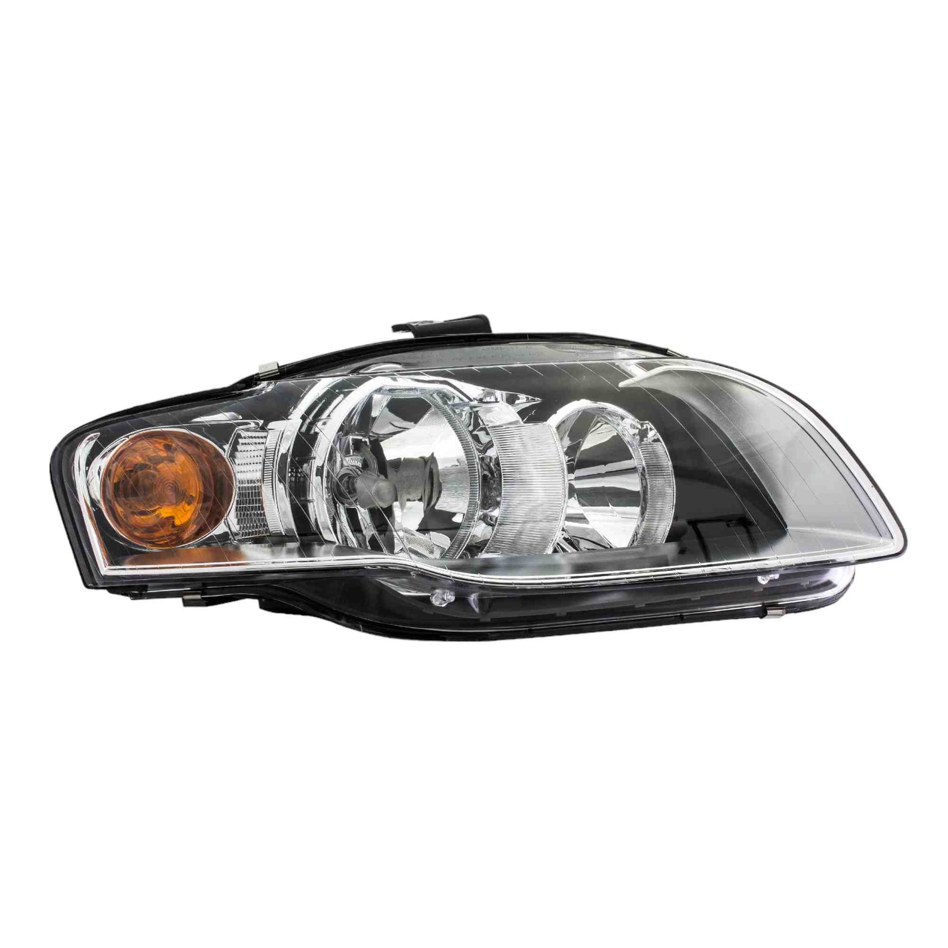 Front View of Left Headlight Assembly EAGLE EYES AD042-B001L