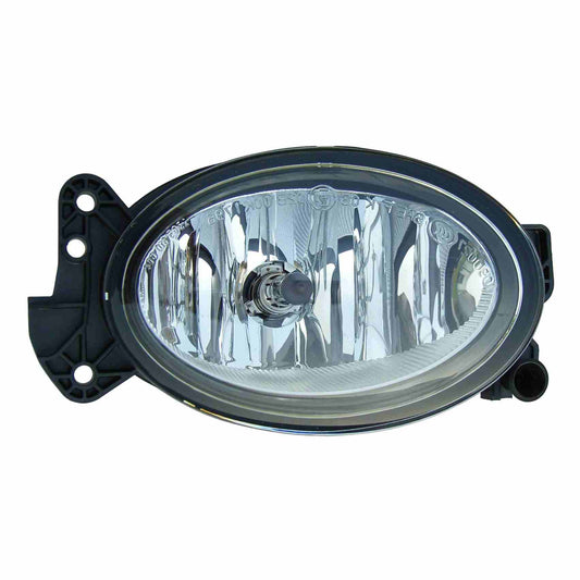 Front View of Right Fog Light Assembly EAGLE EYES BZ057-B000R