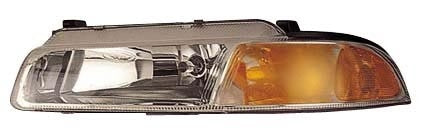 Front View of Left Headlight Assembly EAGLE EYES CS053-B001L