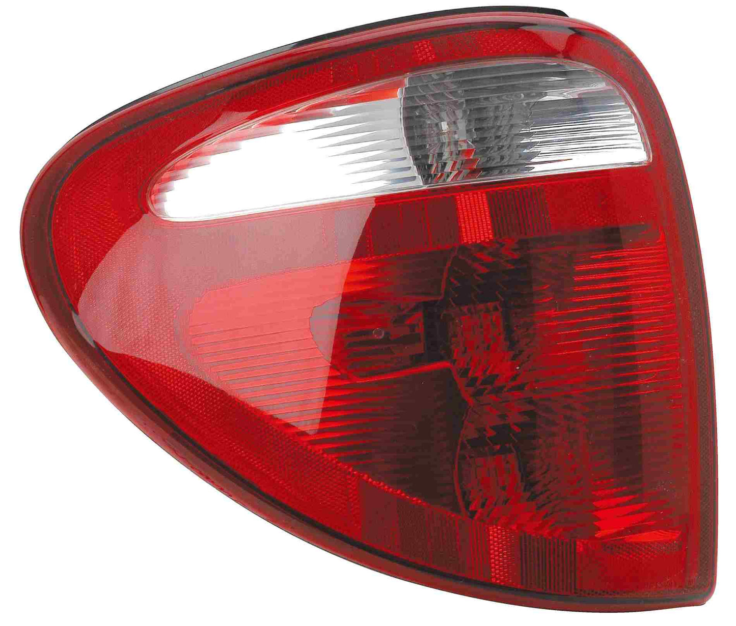 Front View of Left Tail Light Assembly EAGLE EYES CS087-U000L