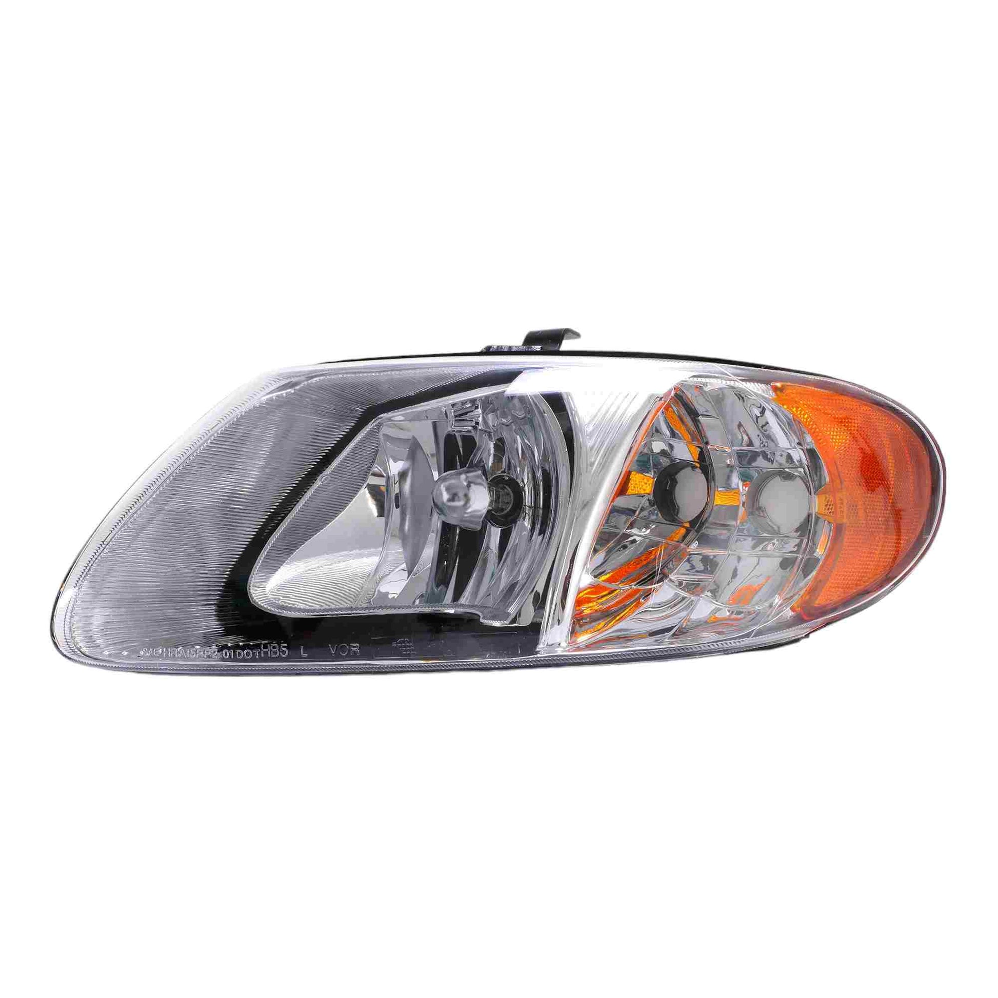 Front View of Left Headlight Assembly EAGLE EYES CS090-B001L